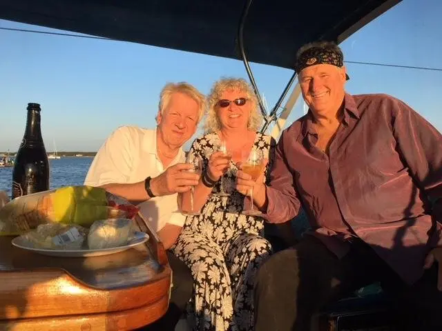 Wedding celebration aboard Tandemeer