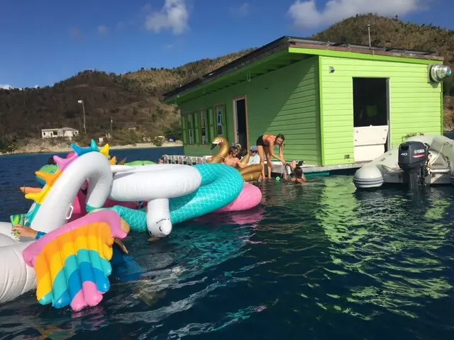 Guests enjoying a sail aboard Tandemeer